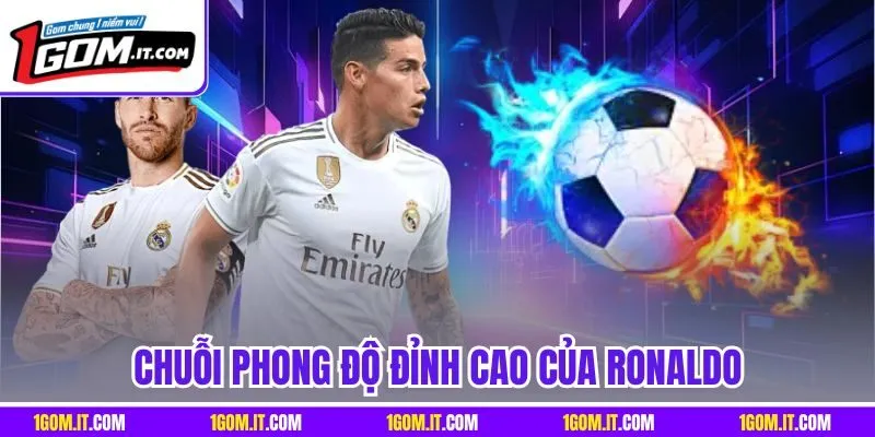 Chuỗi phong độ đỉnh cao của Ronaldo
